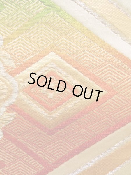 Photo32: CL1014L HOUMONGI formal (Grade B) and FUKURO OBI sash (Grade B) (32)