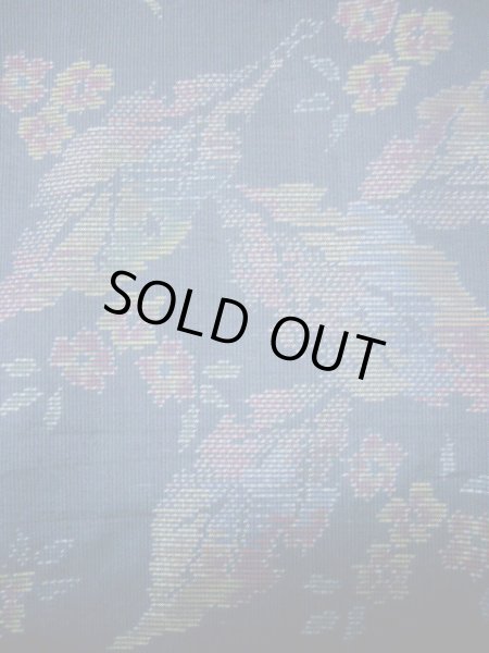 Photo13: CL1014M OSHIMA TSUMGI pongee (Grade B) and NAGOYA OBI sash (Grade C) (13)