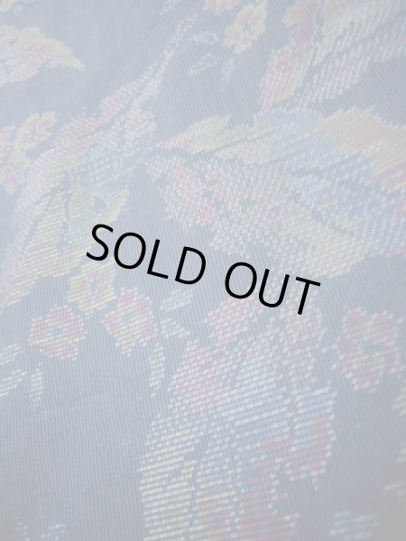 Photo15: CL1014M OSHIMA TSUMGI pongee (Grade B) and NAGOYA OBI sash (Grade C) (15)