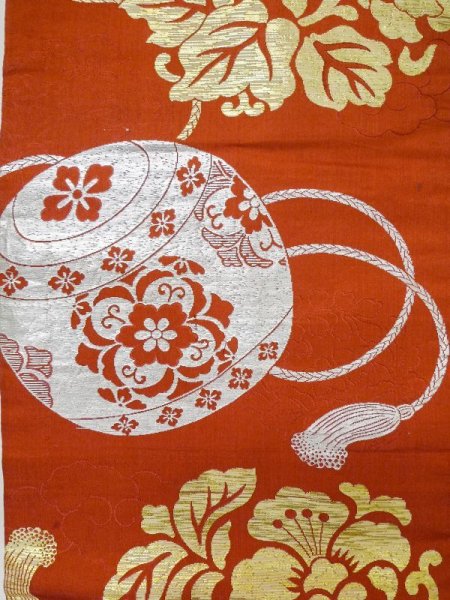 Photo21: CN0201B KOMON dyed (Grade A) and NAGOYA OBI sash (Grade C) (21)