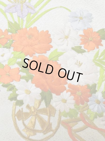 Photo31: CN0201C KOMON dyed (Grade B) and NAGOYA OBI sash (Grade B) (31)