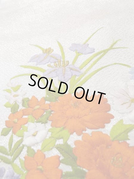 Photo34: CN0201C KOMON dyed (Grade B) and NAGOYA OBI sash (Grade B) (34)