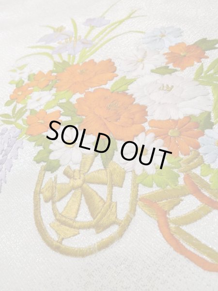 Photo35: CN0201C KOMON dyed (Grade B) and NAGOYA OBI sash (Grade B) (35)