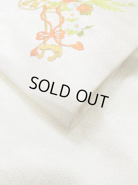 Photo37: CN0201C KOMON dyed (Grade B) and NAGOYA OBI sash (Grade B) (37)