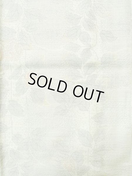 Photo10: CN0201D TSUMUGI pongee (Grade A) and NAGOYA OBI sash (Grade C) (10)