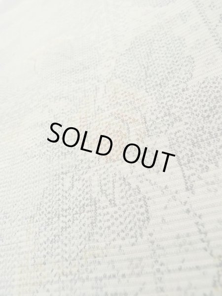 Photo15: CN0201D TSUMUGI pongee (Grade A) and NAGOYA OBI sash (Grade C) (15)