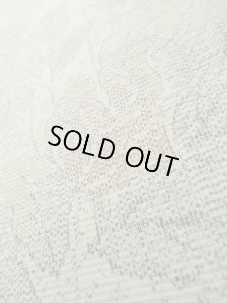 Photo16: CN0201D TSUMUGI pongee (Grade A) and NAGOYA OBI sash (Grade C) (16)