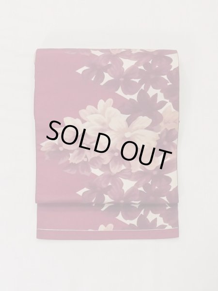 Photo21: CN0201D TSUMUGI pongee (Grade A) and NAGOYA OBI sash (Grade C) (21)