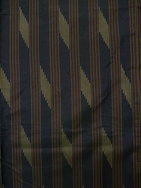 Photo9: CN0201E TSUMUGI pongee (Grade A) and NAGOYA OBI sash (Grade C) (9)