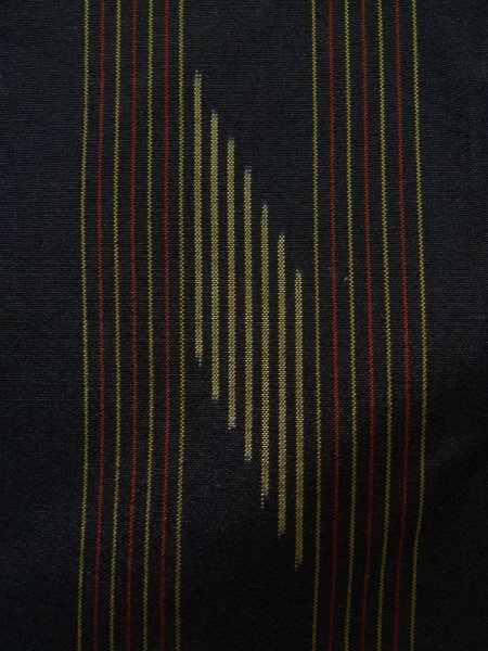 Photo12: CN0201E TSUMUGI pongee (Grade A) and NAGOYA OBI sash (Grade C) (12)