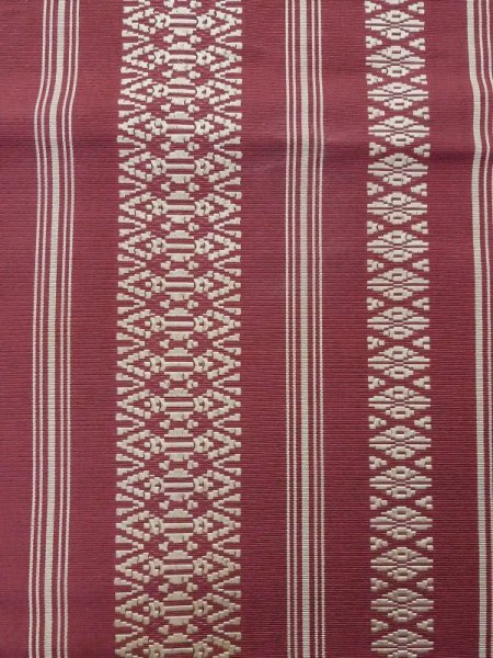 Photo19: CN0201E TSUMUGI pongee (Grade A) and NAGOYA OBI sash (Grade C) (19)