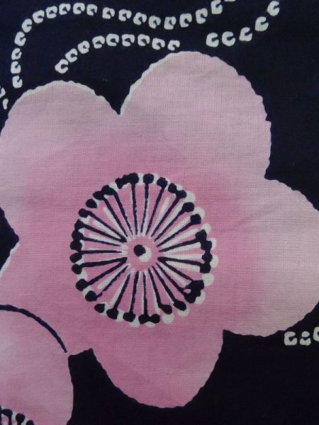 Photo12: CN0201F Pour Dyed Yukata (Grade B) and HANHABA OBI half width sash (Grade B) (12)