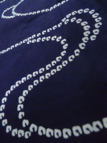 Photo17: CN0201F Pour Dyed Yukata (Grade B) and HANHABA OBI half width sash (Grade B) (17)