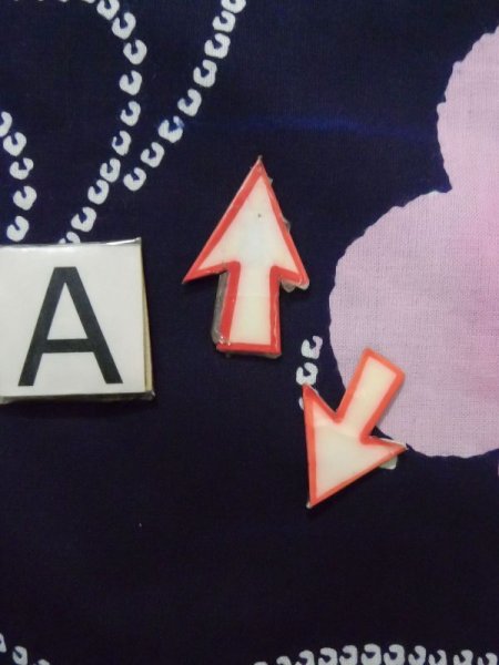 Photo21: CN0201F Pour Dyed Yukata (Grade B) and HANHABA OBI half width sash (Grade B) (21)