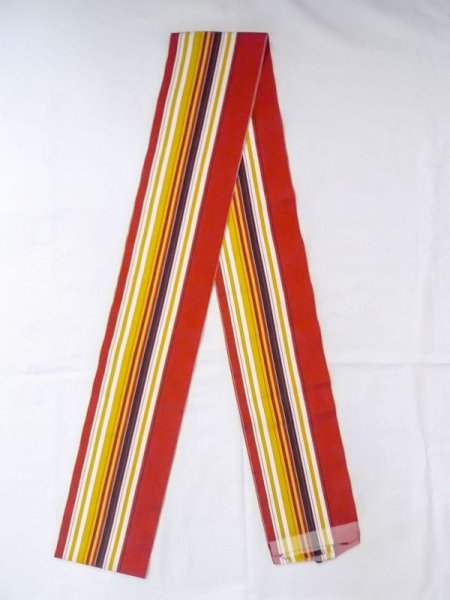 Photo23: CN0201F Pour Dyed Yukata (Grade B) and HANHABA OBI half width sash (Grade B) (23)