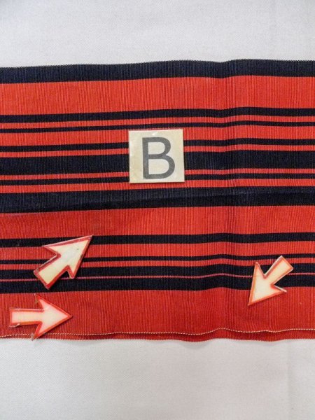 Photo26: CN0201J YUKATA summer(made in Japan) (Grade B) and HANHABA OBI half width sash (Grade C) (26)