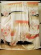 Photo11: CN0201K FURISODE long-sleeved (Grade A) and FUKURO OBI sash (Grade B) (11)