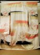 Photo12: CN0201K FURISODE long-sleeved (Grade A) and FUKURO OBI sash (Grade B) (12)