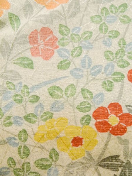 Photo14: CN0726B KOMON dyed (Grade A) and HANHABA OBI half width sash (Grade A) (14)