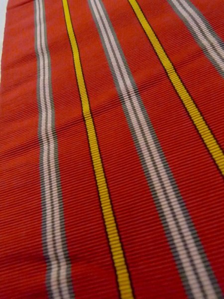 Photo23: CN0726B KOMON dyed (Grade A) and HANHABA OBI half width sash (Grade A) (23)