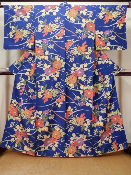 Photo7: CN0726C KOMON dyed (Grade C) and HANHABA OBI half width sash (Grade B) (7)