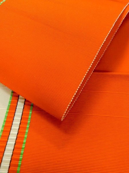 Photo26: CN0726C KOMON dyed (Grade C) and HANHABA OBI half width sash (Grade B) (26)