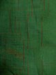 Photo10: CN0726D TSUMUGI pongee (Grade A) and HANHABA OBI half width sash (Grade A) (10)