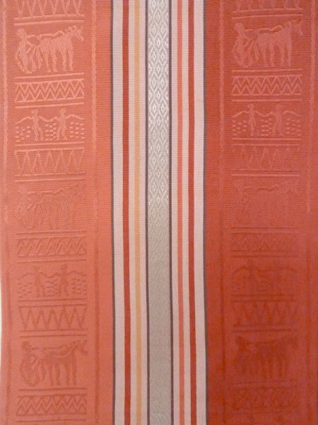 Photo24: CN0726E KOMON dyed (Grade C) and HANHABA OBI half width sash (Grade C) (24)