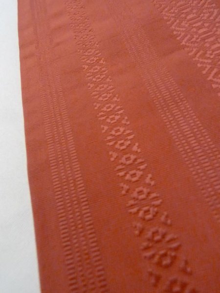 Photo31: CN0726E KOMON dyed (Grade C) and HANHABA OBI half width sash (Grade C) (31)