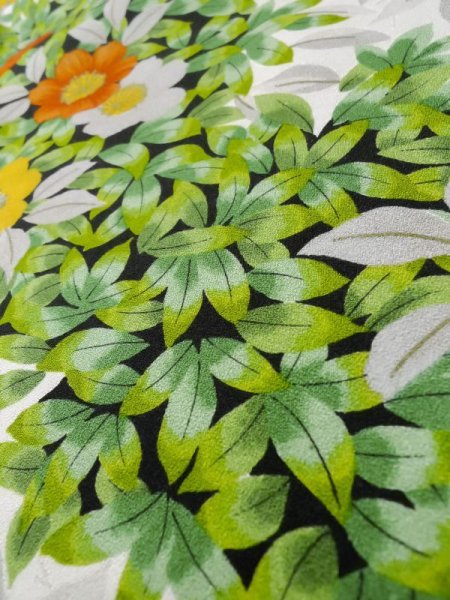 Photo14: CN0726F KOMON dyed (Grade C) and NAGOYA OBI sash (Grade A) (14)