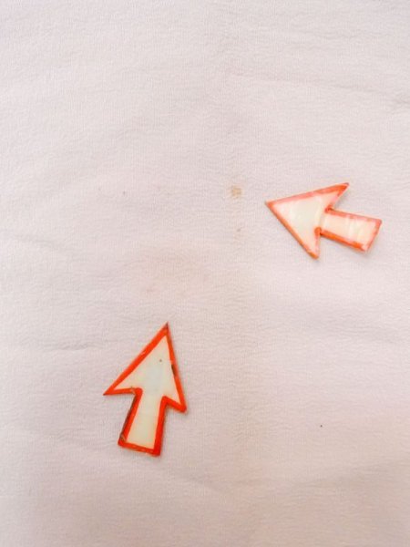 Photo31: CN0726G KOMON dyed (Grade A) and NAGOYA OBI sash (Grade B) (31)