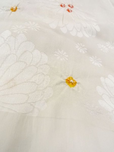 Photo33: CN0726H KOMON dyed (Grade A) and NAGOYA OBI sash (Grade A) (33)