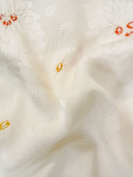 Photo34: CN0726H KOMON dyed (Grade A) and NAGOYA OBI sash (Grade A) (34)