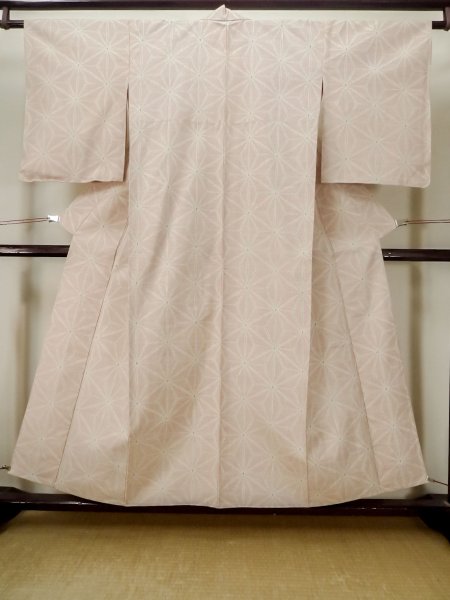 Photo6: CO0221A HITOE unlined (Grade C) and NAGOYA OBI sash (Grade A) (6)