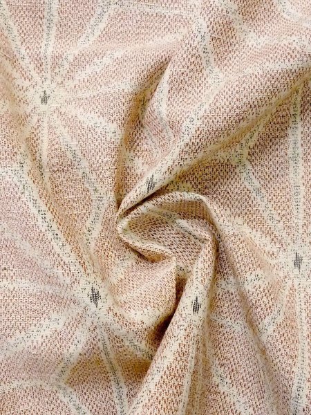 Photo19: CO0221A HITOE unlined (Grade C) and NAGOYA OBI sash (Grade A) (19)