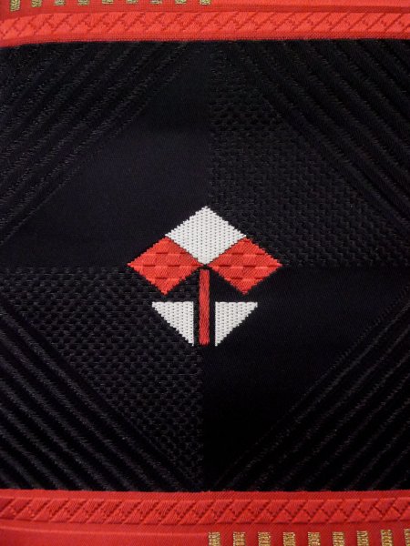 Photo29: CO0221A HITOE unlined (Grade C) and NAGOYA OBI sash (Grade A) (29)