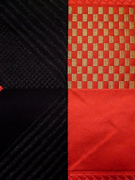 Photo31: CO0221A HITOE unlined (Grade C) and NAGOYA OBI sash (Grade A) (31)