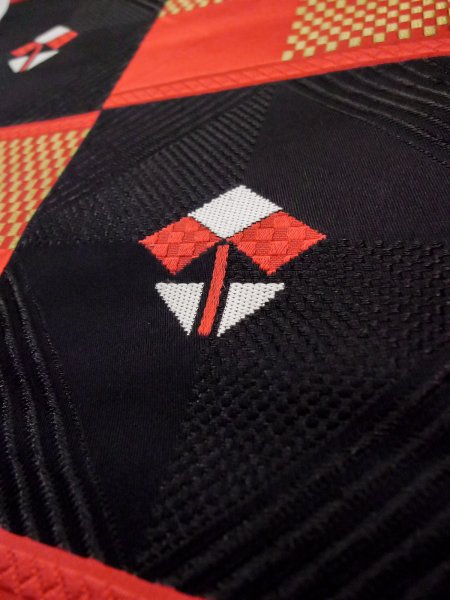 Photo33: CO0221A HITOE unlined (Grade C) and NAGOYA OBI sash (Grade A) (33)