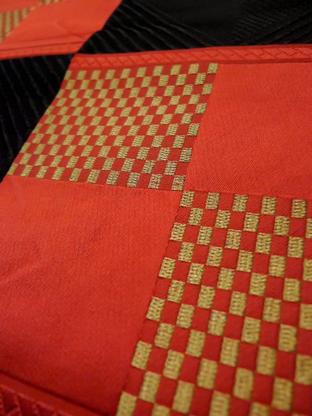 Photo34: CO0221A HITOE unlined (Grade C) and NAGOYA OBI sash (Grade A) (34)