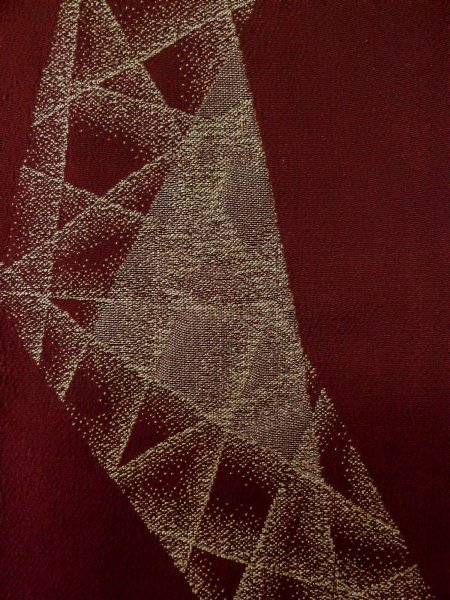 Photo17: CO0221C KOMON dyed (Grade C) and NAGOYA OBI sash (Grade B) (17)