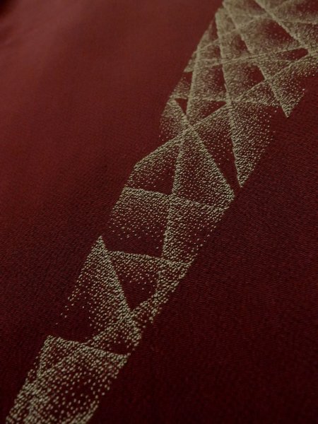 Photo18: CO0221C KOMON dyed (Grade C) and NAGOYA OBI sash (Grade B) (18)