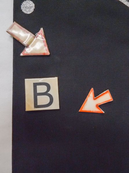 Photo34: CO0221C KOMON dyed (Grade C) and NAGOYA OBI sash (Grade B) (34)