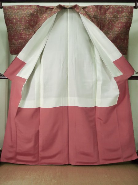 Photo7: CO0221D ORI woven (Grade B) and NAGOYA OBI sash (Grade A) (7)