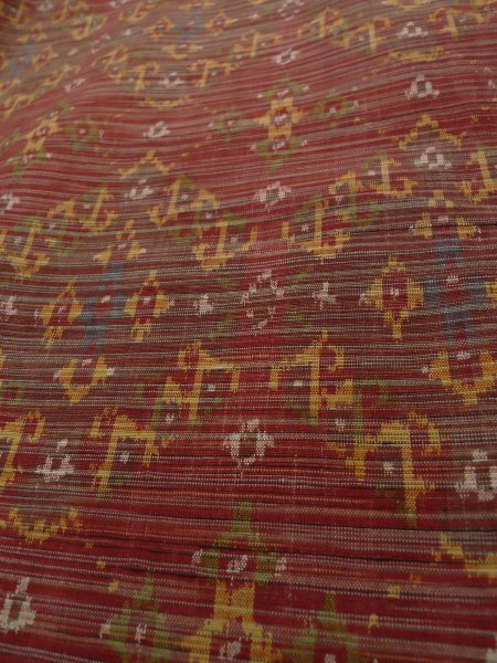 Photo17: CO0221D ORI woven (Grade B) and NAGOYA OBI sash (Grade A) (17)