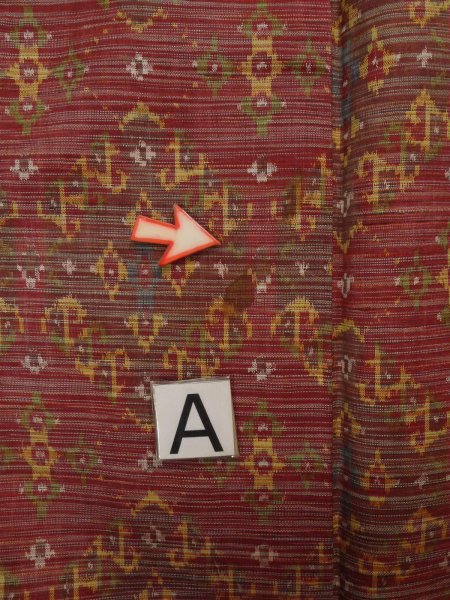 Photo22: CO0221D ORI woven (Grade B) and NAGOYA OBI sash (Grade A) (22)