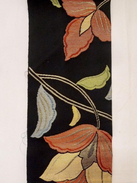 Photo25: CO0221D ORI woven (Grade B) and NAGOYA OBI sash (Grade A) (25)