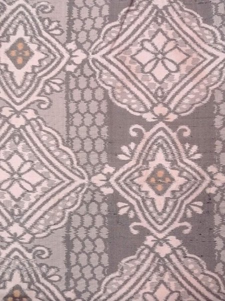 Photo13: CO0221E TSUMUGI pongee (Grade B) and NAGOYA OBI sash (Grade A) (13)