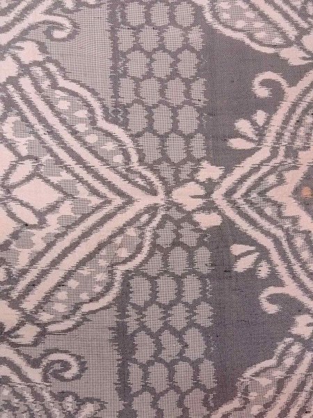 Photo16: CO0221E TSUMUGI pongee (Grade B) and NAGOYA OBI sash (Grade A) (16)