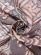 Photo21: CO0221E TSUMUGI pongee (Grade B) and NAGOYA OBI sash (Grade A) (21)