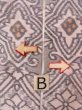 Photo24: CO0221E TSUMUGI pongee (Grade B) and NAGOYA OBI sash (Grade A) (24)